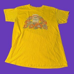 Vintage Y2K Junk Food Budweiser Lager Beer T Shirt Adult Cotton Size Small